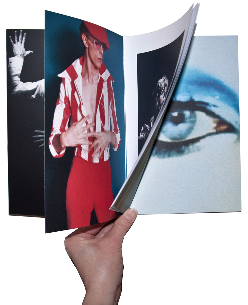 foto af David Bowie antologi - CHANGES desig Sigrun Gudbrandsdottir